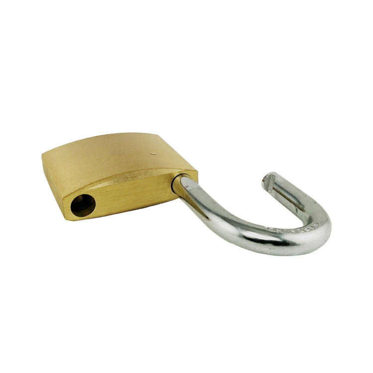 2023 Hot sale heavy solid brass padlock with key padlock hardened solid brass door lock safety