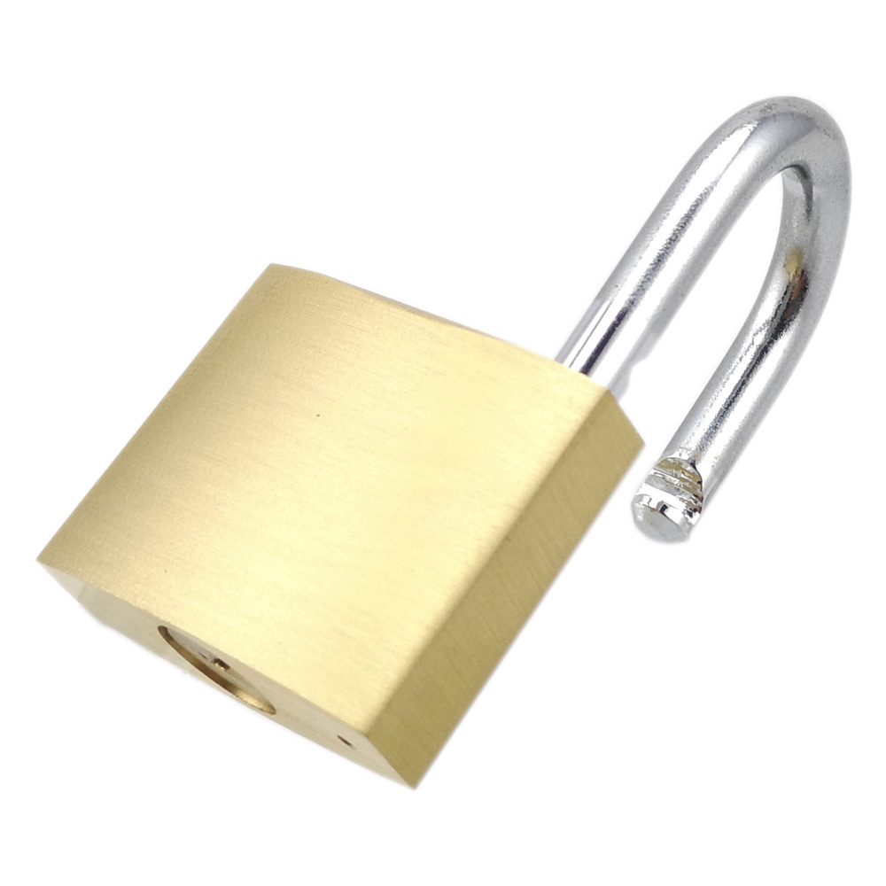 China wholesale price top security  pad lock solid brass small household lock