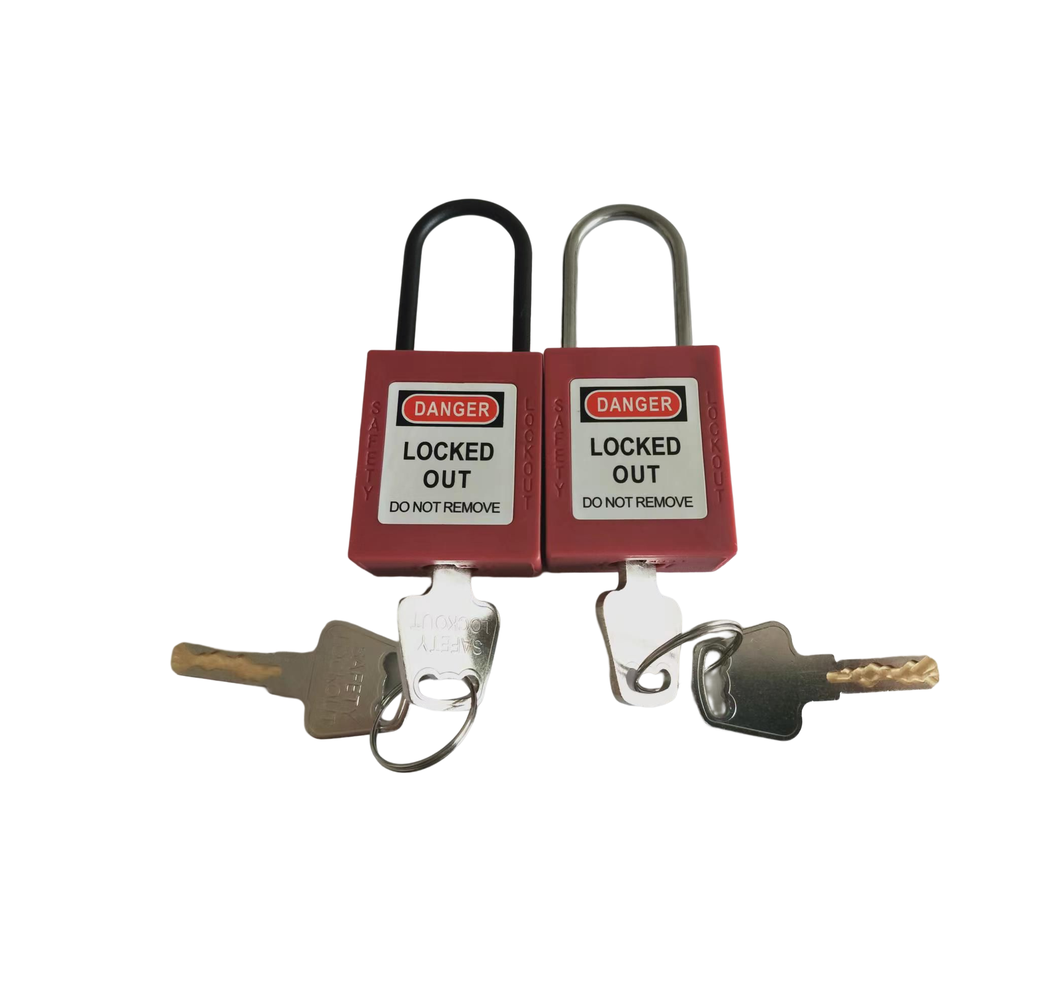 Lockout Locks, Safety Padlock, Loto Locks Key Lock Out Tag Out Safety Padlocks Plastic