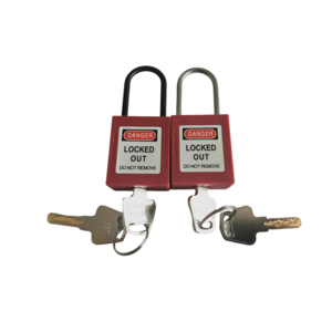 Lockout Locks, Safety Padlock, Loto Locks Key Lock Out Tag Out Safety Padlocks Plastic