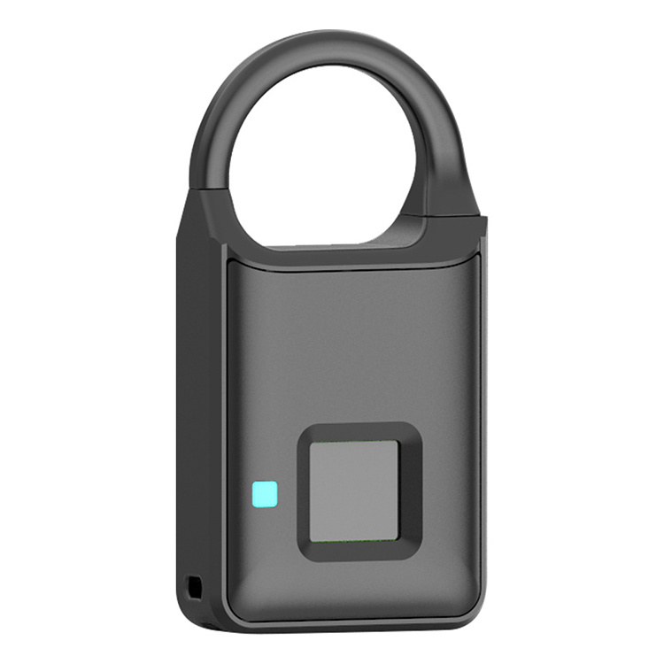 Smart Lock Fingerprint Padlock Waterproof Pad lock for luggage Backpack Bike Gym Drawer Locker Home