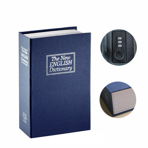 Wholesale Dictionary Book Safe with Combination Lock & Key Lcok Anti-theft Secret Safe Box