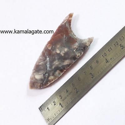 Indian Agate Arrowhead Handmade Agate Neolithic Age arrowheads Indian Agate Flint Arrowheads for hunting