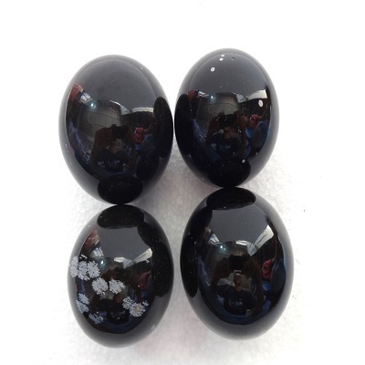 Natural Snow Flake Obsidian Crystal Balls Gemstone Balls Crystal Polished Sphere Crystal Decorative