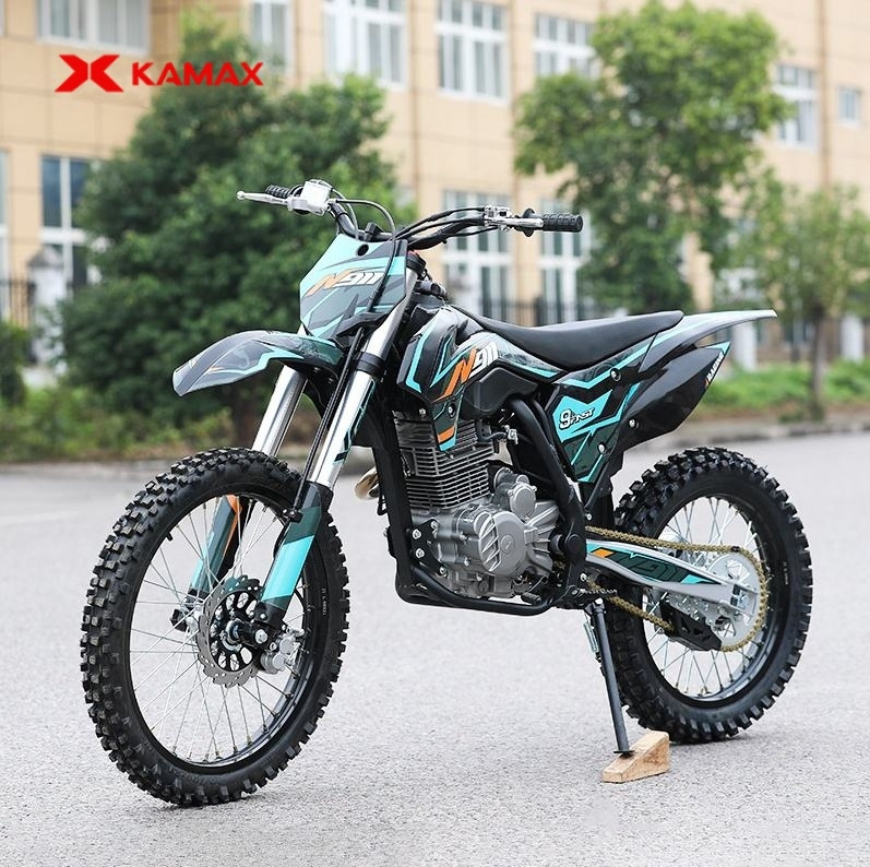 Kamax Cheapest Wholesale Gasoline Moto Big Power Motor Cross Off Road Motorcycle 250cc 4-Stroke Dirt Bike Motocross For Adult