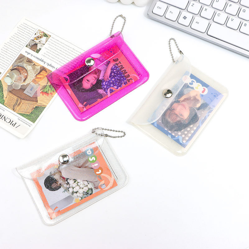 Promotional Cheap Small Plastic Bag Gift PVC Style transparent mini pvc coin purse