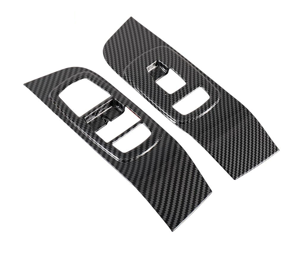 Hot Sale Car Accessories Interior Trim Set Kit Decoration Premium ABS Carbon Fiber For Dodge Challenger 2015-2019