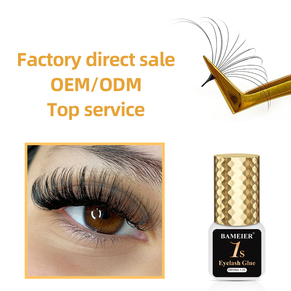 Scented High Humidity Black no irritation Lash Eyelash Extension Glue Low Fumes Vegan Glue for Eyelash Extension