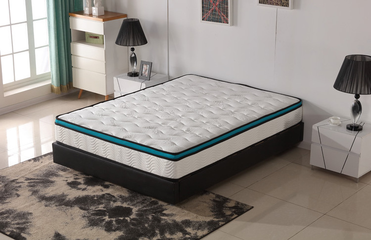 Bedroom furniture best sell colchon zone memory foam top pocket spring hotel cheap bed mattress queen king size mattresses sale