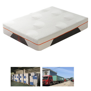 Orthopedic Roll Compressed Mattress Latex Foam Sleep Well 10inch Memory Foam Vacuum Packing Mattress