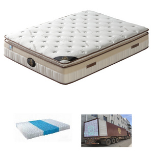 Hybrid Pocket Mattress Manufacturers In China Wholesale Hotel Used Mattress Roll Up In A Box