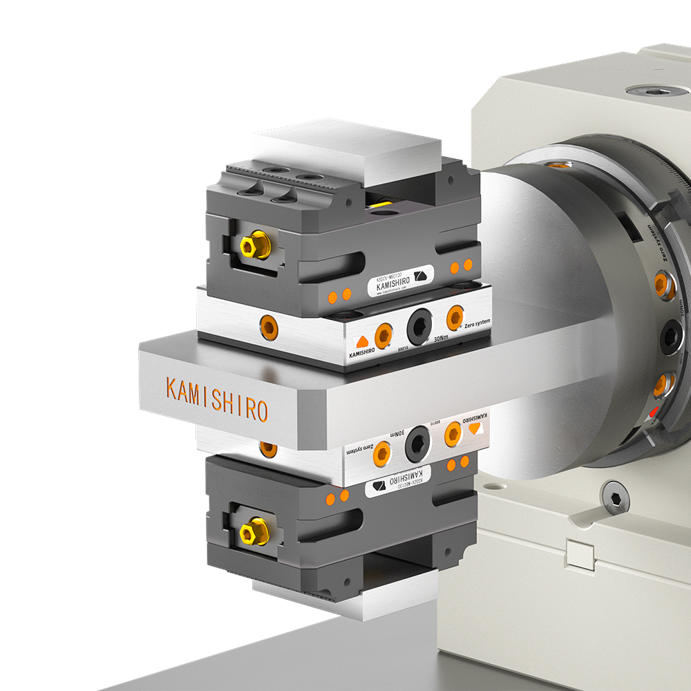 Kamishiro Precision 4 axis modular CNC milling machine tools self ...