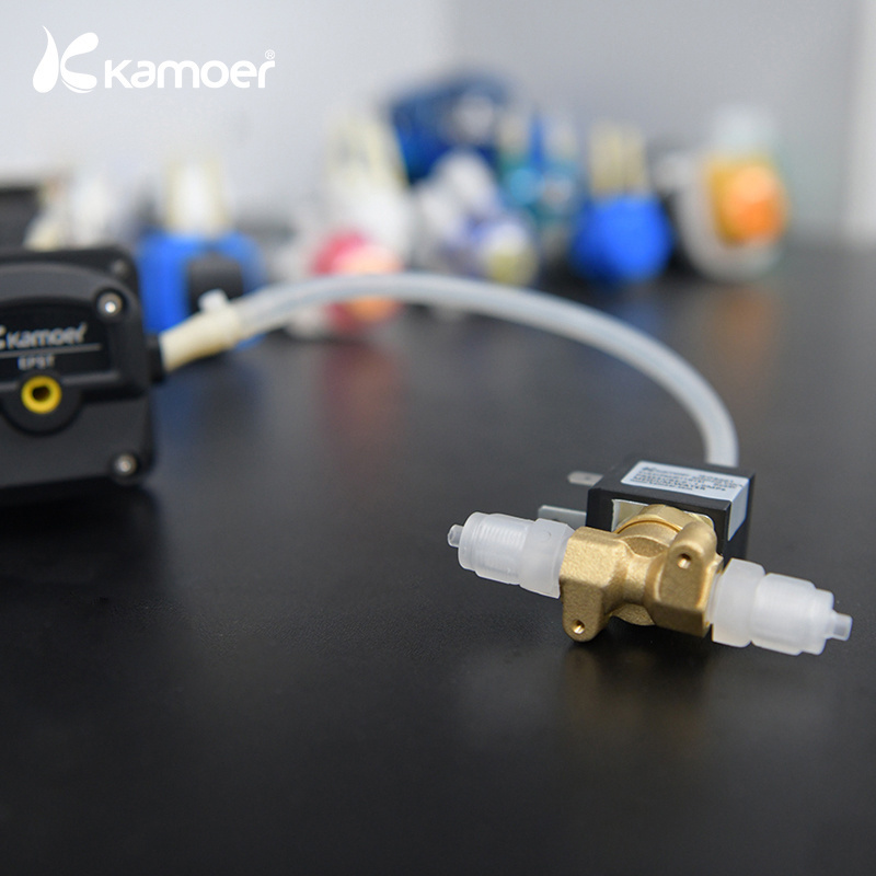 Kamoer 12V Miniature solenoid/air valve normally closed water valve copper switch all copper filter solenoid control valve