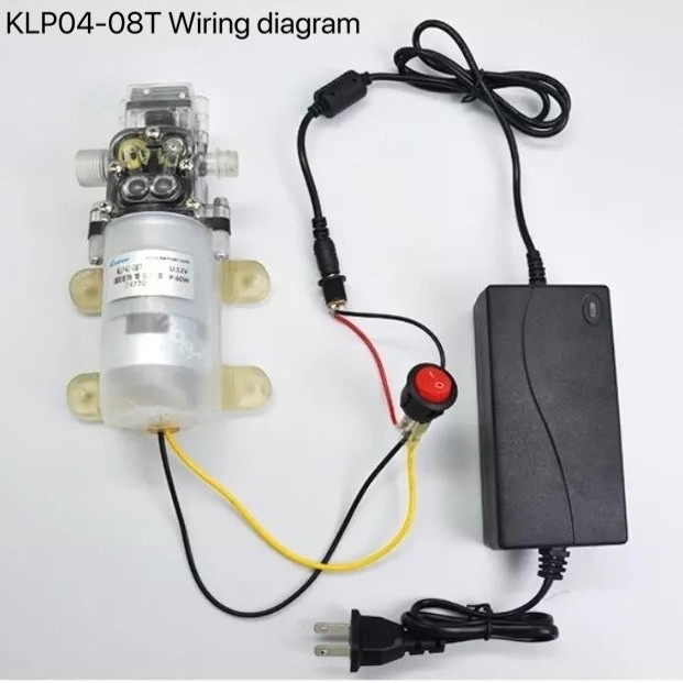 Kamoer KLP40 12V volt high volume micro dc mini agricultural irrigation ro diaphragm booster water pump