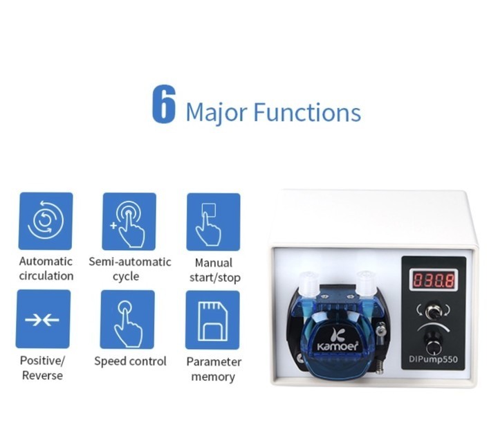 Kamoer DIP 24V DC Medical Peristaltic dosing pump small food grade circulating self-priming large flow water pump