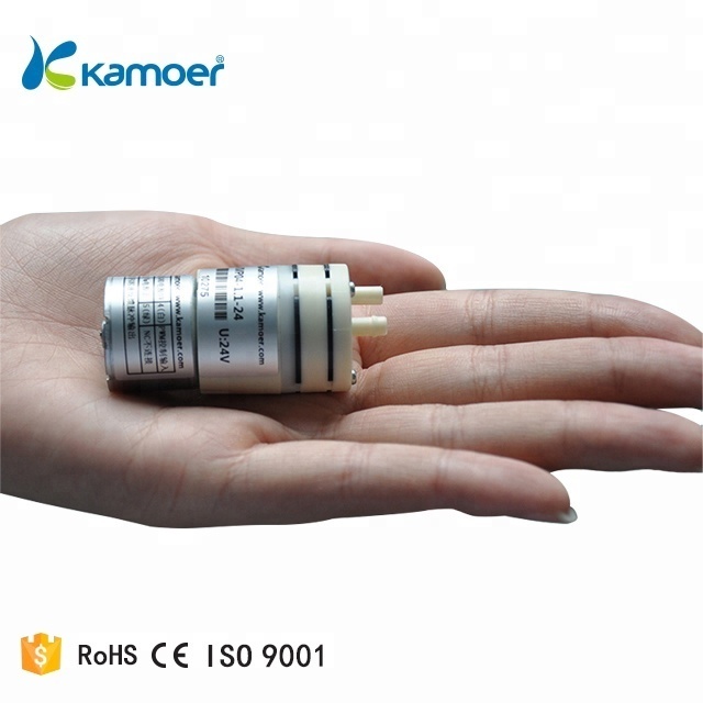 Kamoer KVP04 Small Electric 1.1L/min 12V 24V DC Brushless Motor Micro Mini Diaphragm Air Miniature Vacuum Pump