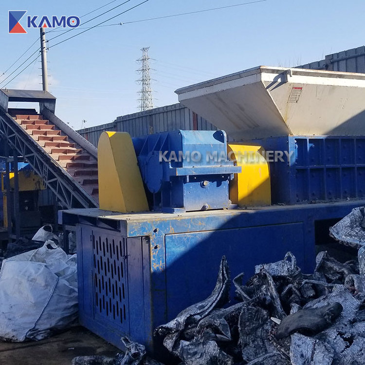 Copper Aluminum Water Tank And Radiator Shredding Production Line Professional Copper And Aluminum Recycling