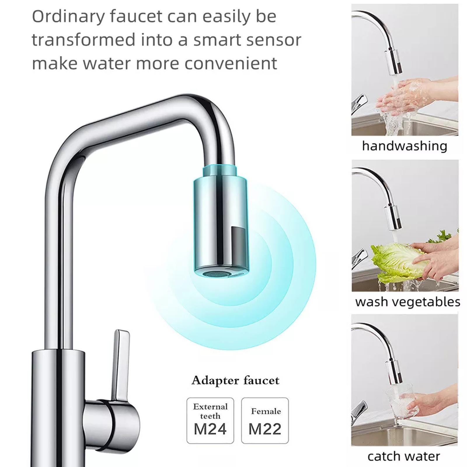 Automatic Water-Saving Device Motion Sensor Non-Contact Water Tap Sprayer Intelligent Touchless Faucet Adapter