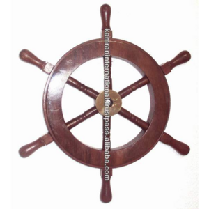 Smaller size nautical ship wheel wooden ship wheel decorative ship wheel