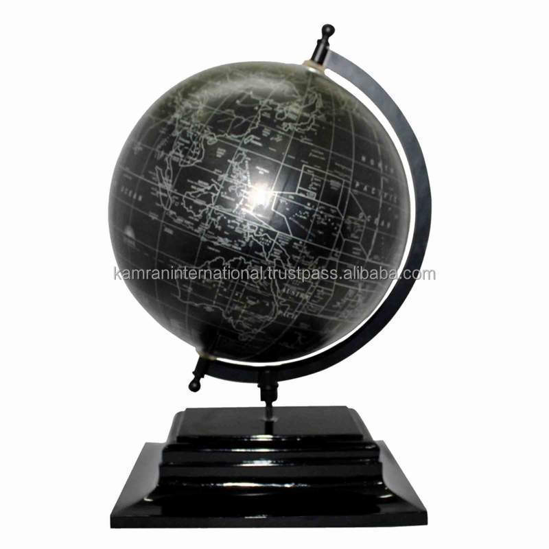 Educational Globe with metal base Rotating World Globe Unique Design