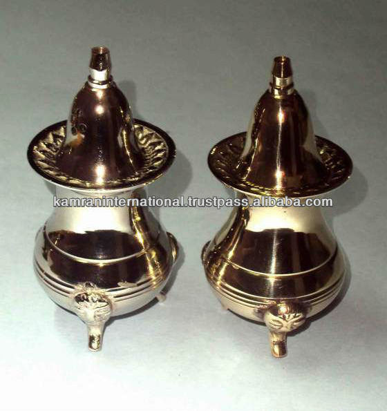 BRASS METAL NICKLE PLATED SPICE CONDIMENT SET HANDMADE CONDIMENT GIFT SET