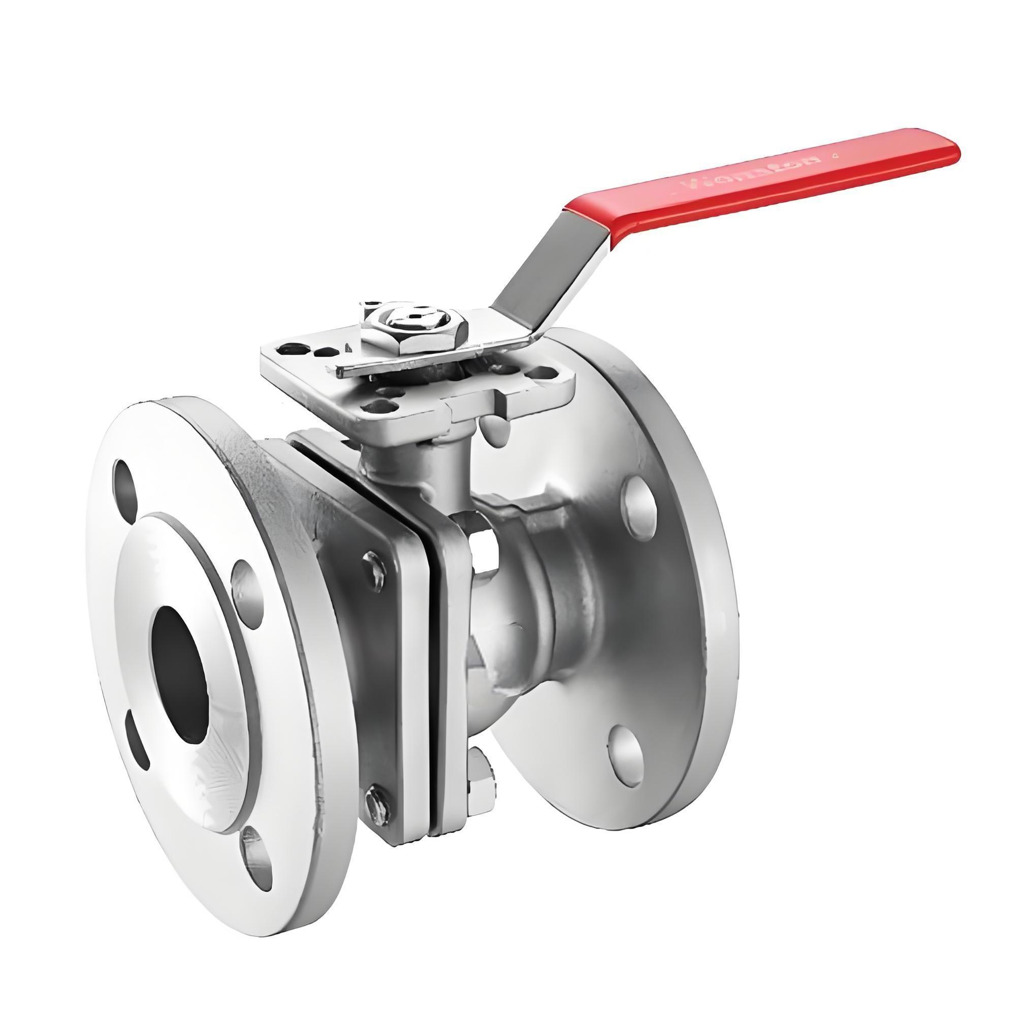 ISO/CE/API/ANSI High Temperature Small Size DN50 DN80 DN100 DN150 DN300 Hard Metal Seal Thread Flange Manual Ball Valve