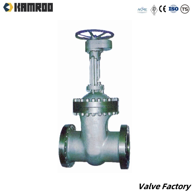 Kamroo ANSI CF8/CF8m API 600 API 6D Hand Wheel /Bevel Stainless Gate Valve