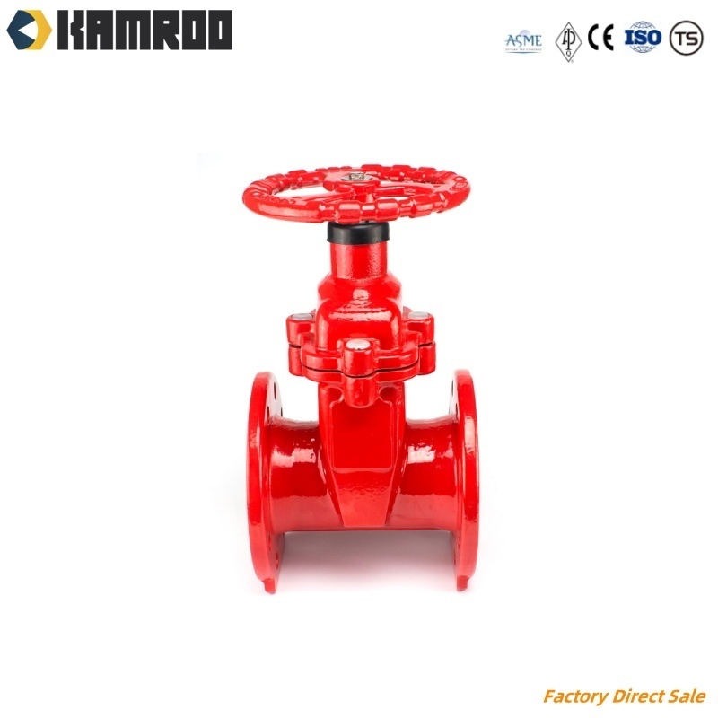 Kamroo ANSI CF8/CF8m API 600 API 6D Hand Wheel /Bevel Stainless Gate Valve