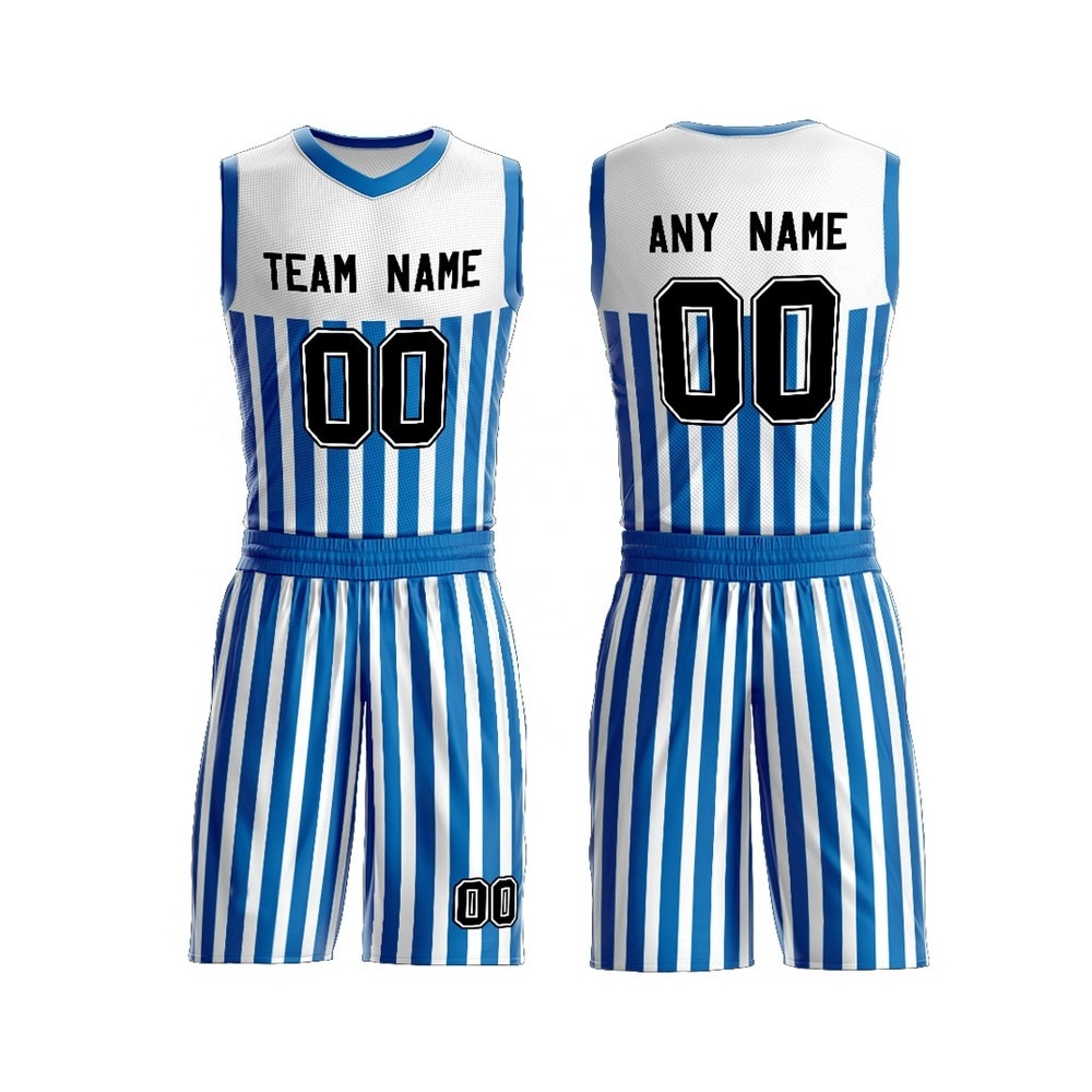 Wholesale Customized Uniform Blue Pablo Escobar  World Wide Trappers Basketball Jersey Stitched Name Number