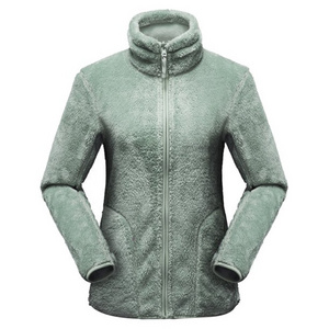 Wholesale Women's  New Fashion Fleece  All in One Jacket  Long Sleeve Women's Zipper fleece Jacket