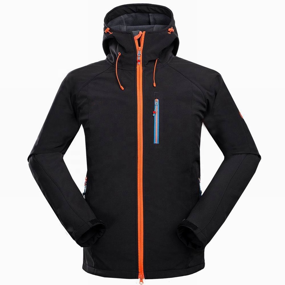 Men Outdoor Mountaineering Camping Recreational Sports Storm Jacket Windproof Compound Fleece Jacket Top Quality Product