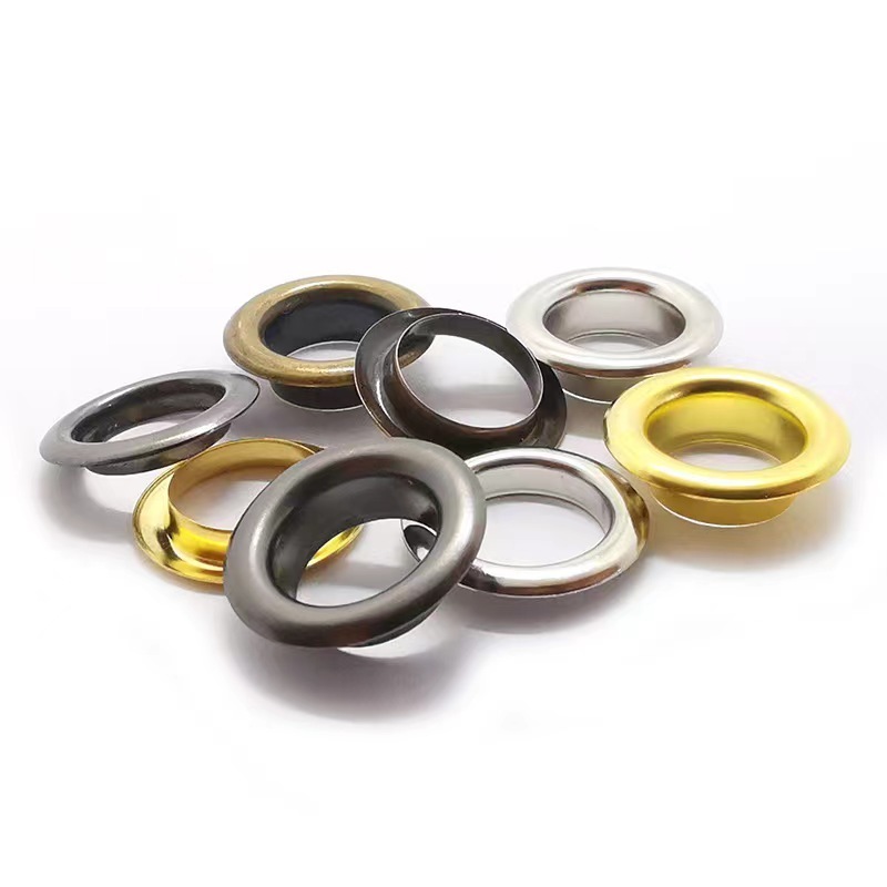 Customizable Eyelets 9.5mm 17mm Etc All Sizes Available Stainless Steel Iron Copper Metal Grommet Garment Eyelets