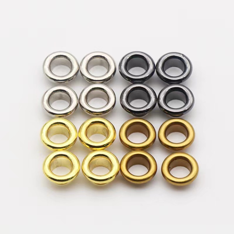 Customizable Eyelets 9.5mm 17mm Etc All Sizes Available Stainless Steel Iron Copper Metal Grommet Garment Eyelets