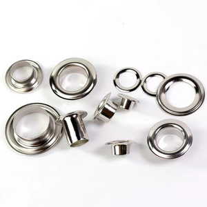 Customizable Eyelets 9.5mm 17mm Etc All Sizes Available Stainless Steel Iron Copper Metal Grommet Garment Eyelets