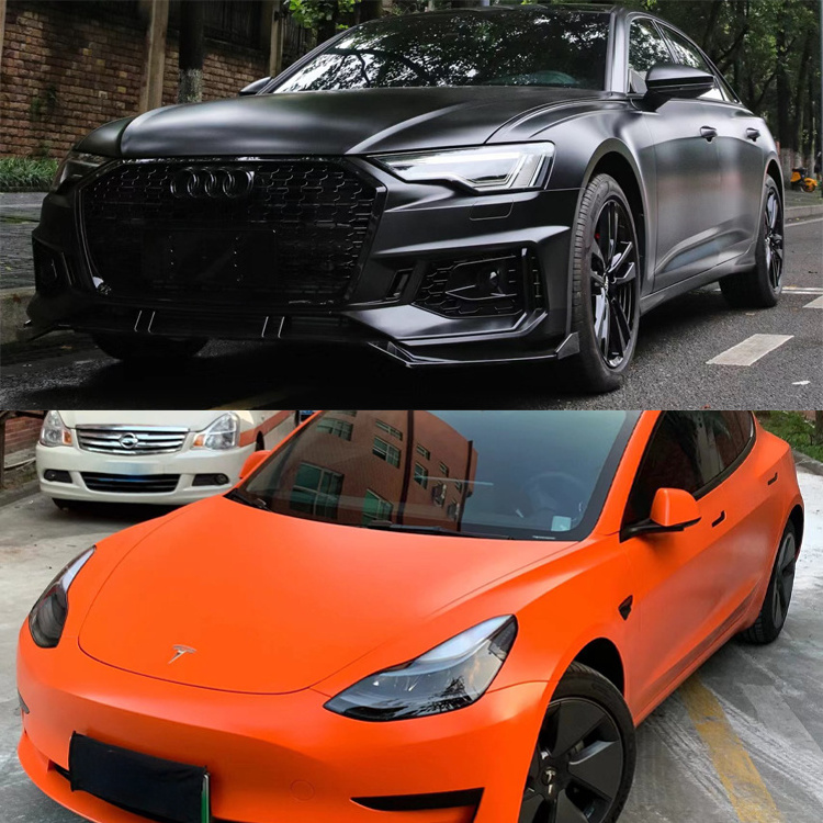 Holographic Ceramic Series Car Wrap Vinyl Various Size Roll Glossy Matte Wrap Vinyl With Air Release Vinyl Car Wrap Films