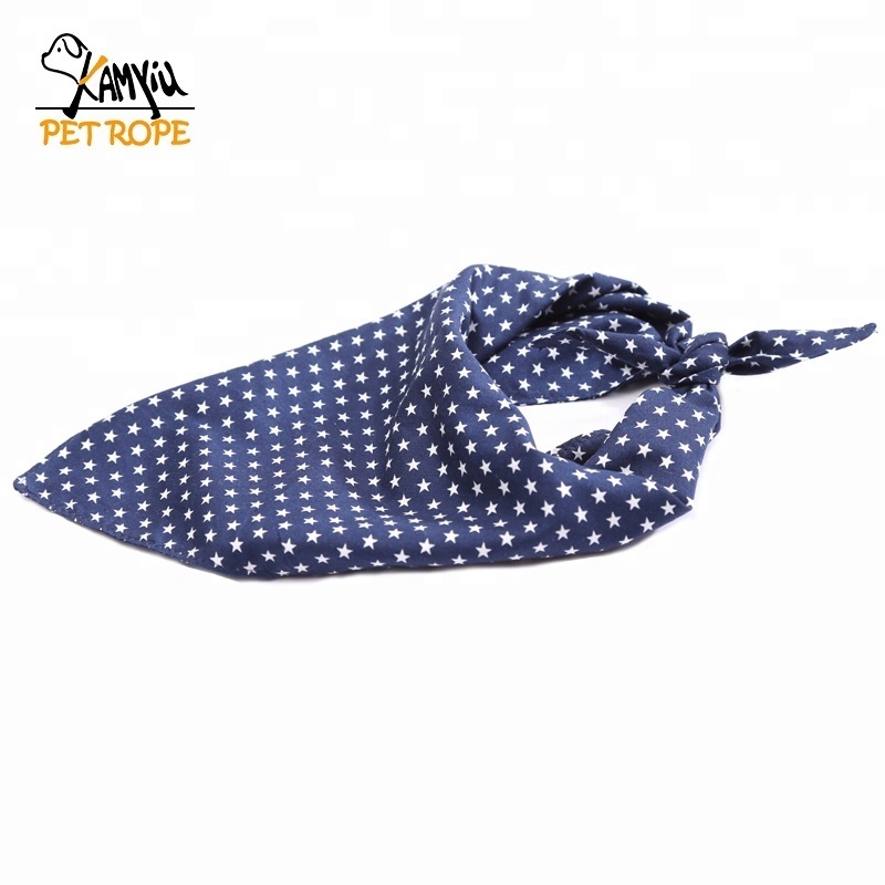 Dog Scarf Bandana Bib Pet Grooming Accessories Triangular Bandage Adjustable Tie On for Cat Puppies Medium Large Dogs