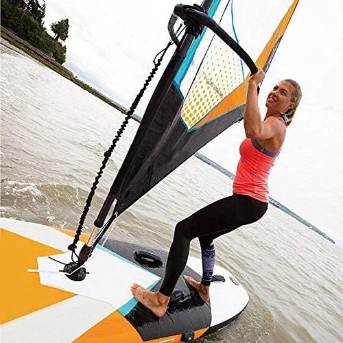 2023 Fabulous Inflatable 0.9mm PVC 10ft. SUP Sailboat Windsurfing Paddle Surf Board New