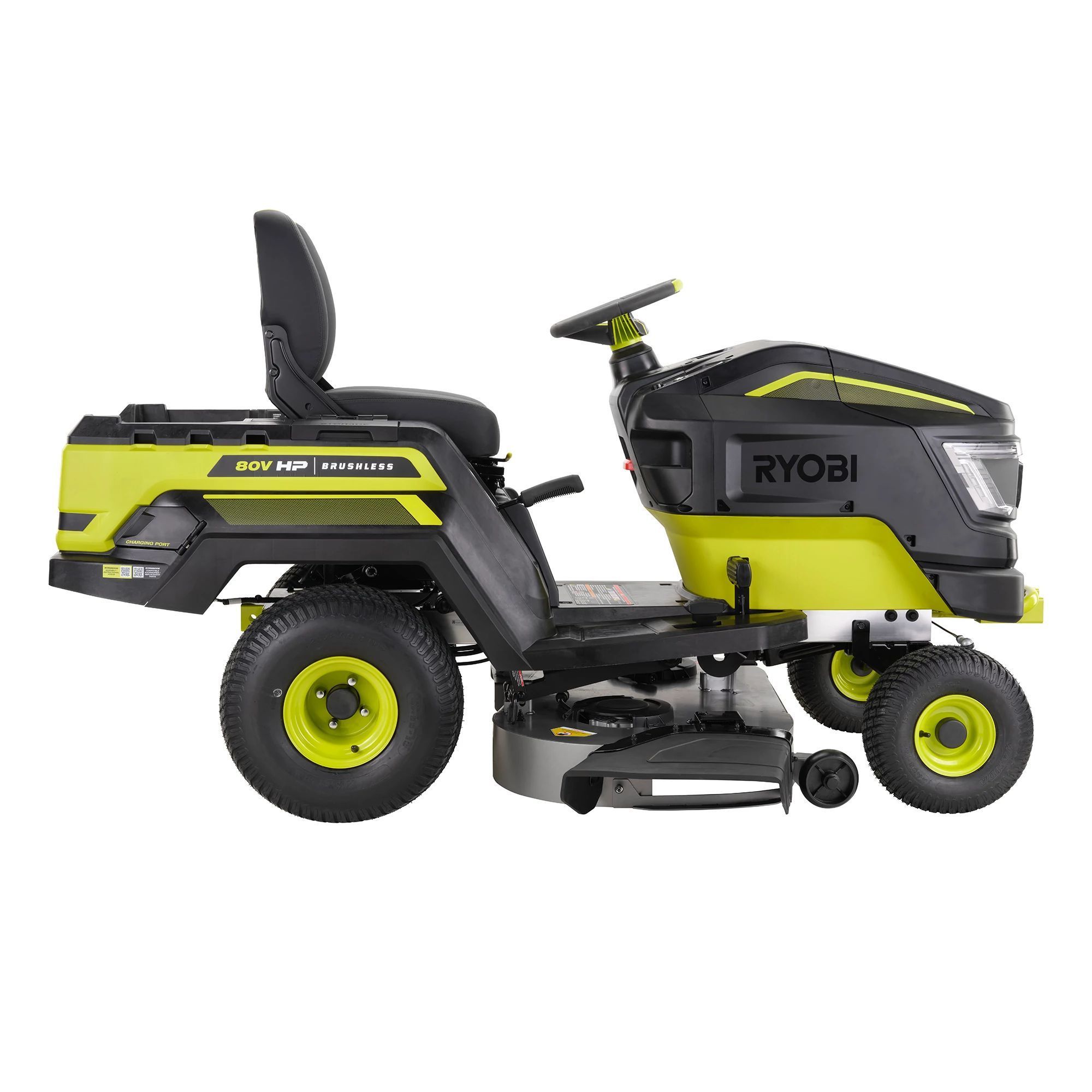 Brand New Intelligent Rear-wheel Drive System 80V HP BRUSHLESS Riding Lawn 42 IN BATTERY CORDLESS TRACTOR