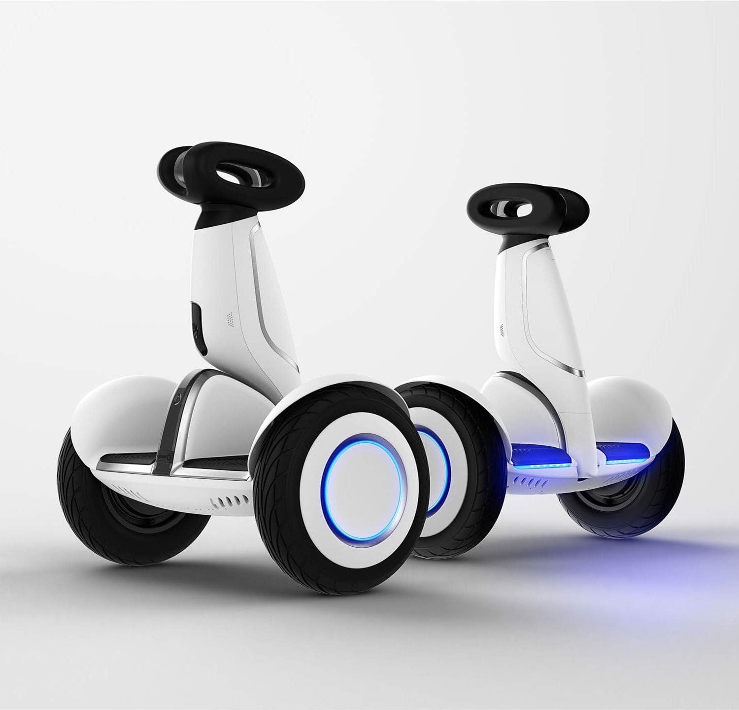 S-Plus Smart Self-Balancing Electric Scooter, MAX 1600W Motor , 22 Miles Range & 12.5MPH, With Intelligent Lighting