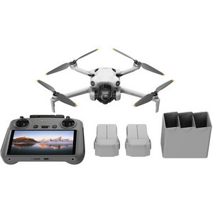 Original Folding Mini-Drone 4 Pro Fly More Combo Plus with RC 2 Controller with 4K HDR Video Camera