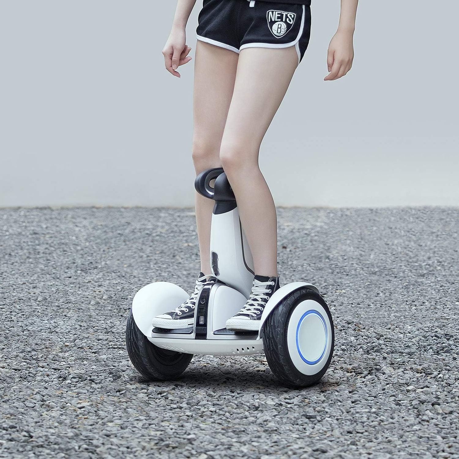 S-Plus Smart Self-Balancing Electric Scooter, MAX 1600W Motor , 22 Miles Range & 12.5MPH, With Intelligent Lighting