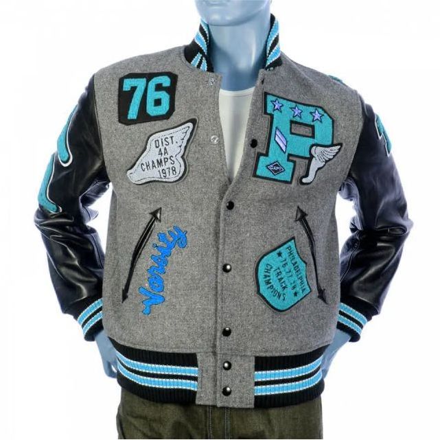 Custom Cheap Wool Jackets With Leather Sleeves Varsity Jacket Casual plain means Wholesale Letterman College Jackets