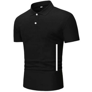 Custom Wholesale Men Golf Work Clothing 100% Polyester Print Sublimation Polo Shirts with Embroidery Logo Tshirt