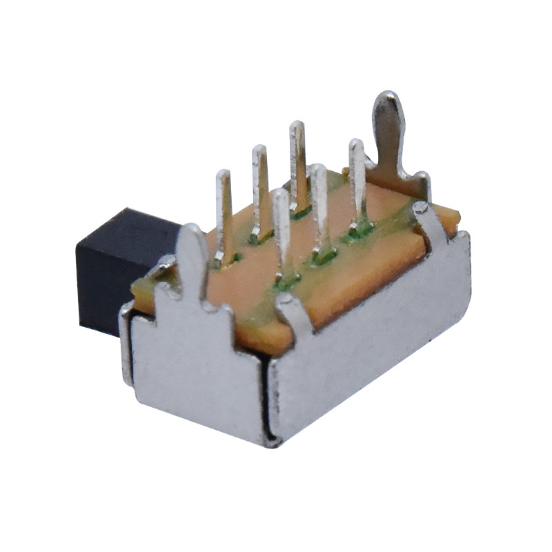 Kandens SK22D02 2 Ways Slide Switches 2P2T VG 6 Pin DPDT 0.3A 30V Horizontal Micro Toggle Switch with 2 Positions