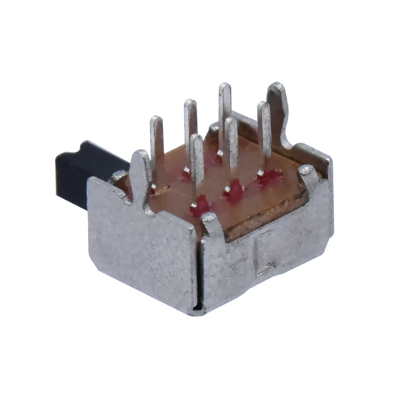 Kandens SK22D02 2 Ways Slide Switches 2P2T VG 6 Pin DPDT 0.3A 30V Horizontal Micro Toggle Switch with 2 Positions