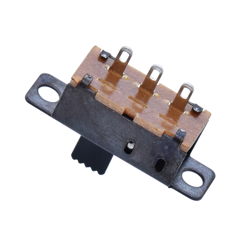 DIP Vertical 2P3T 1P2T SG 3/6 pin Slide switch with Screw Mounting Hole Toggle switch Knob height customizable SS23D32