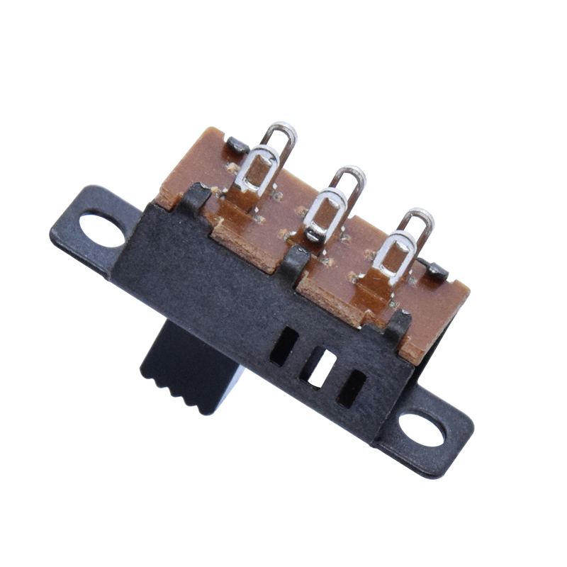 DIP Vertical 2P3T 1P2T SG 3/6 pin Slide switch with Screw Mounting Hole Toggle switch Knob height customizable SS23D32