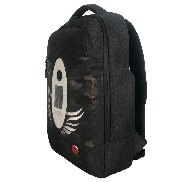 2021 New Design Business Travel Speaker Waterproof Laptop Bag Led Bag Backpack