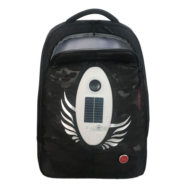 2021 New Design Business Travel Speaker Waterproof Laptop Bag Led Bag Backpack