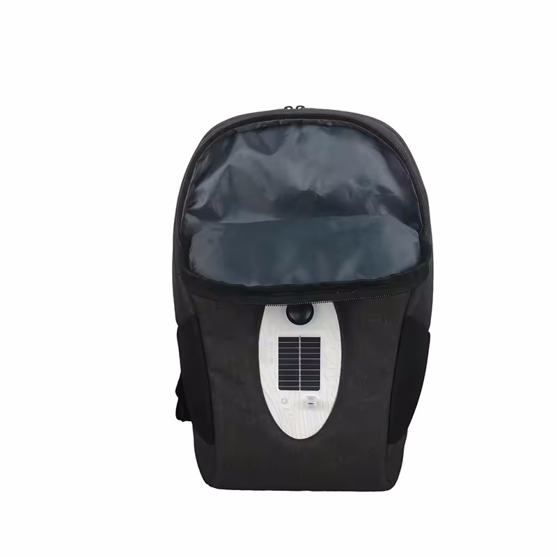 Waterproof solar business backpack charger outdoor camping bag solar panel backpack With USB